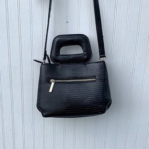 Mali & Lili black crocodile bag